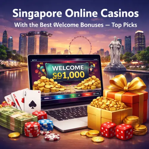 Singapore online casinos with the best welcome bonuses